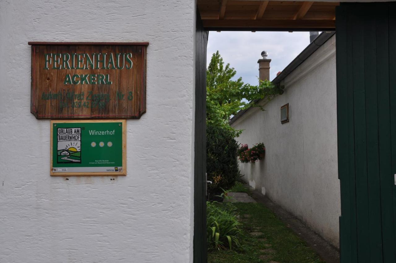Ferienhaus Ackerl Mitterretzbach Εξωτερικό φωτογραφία